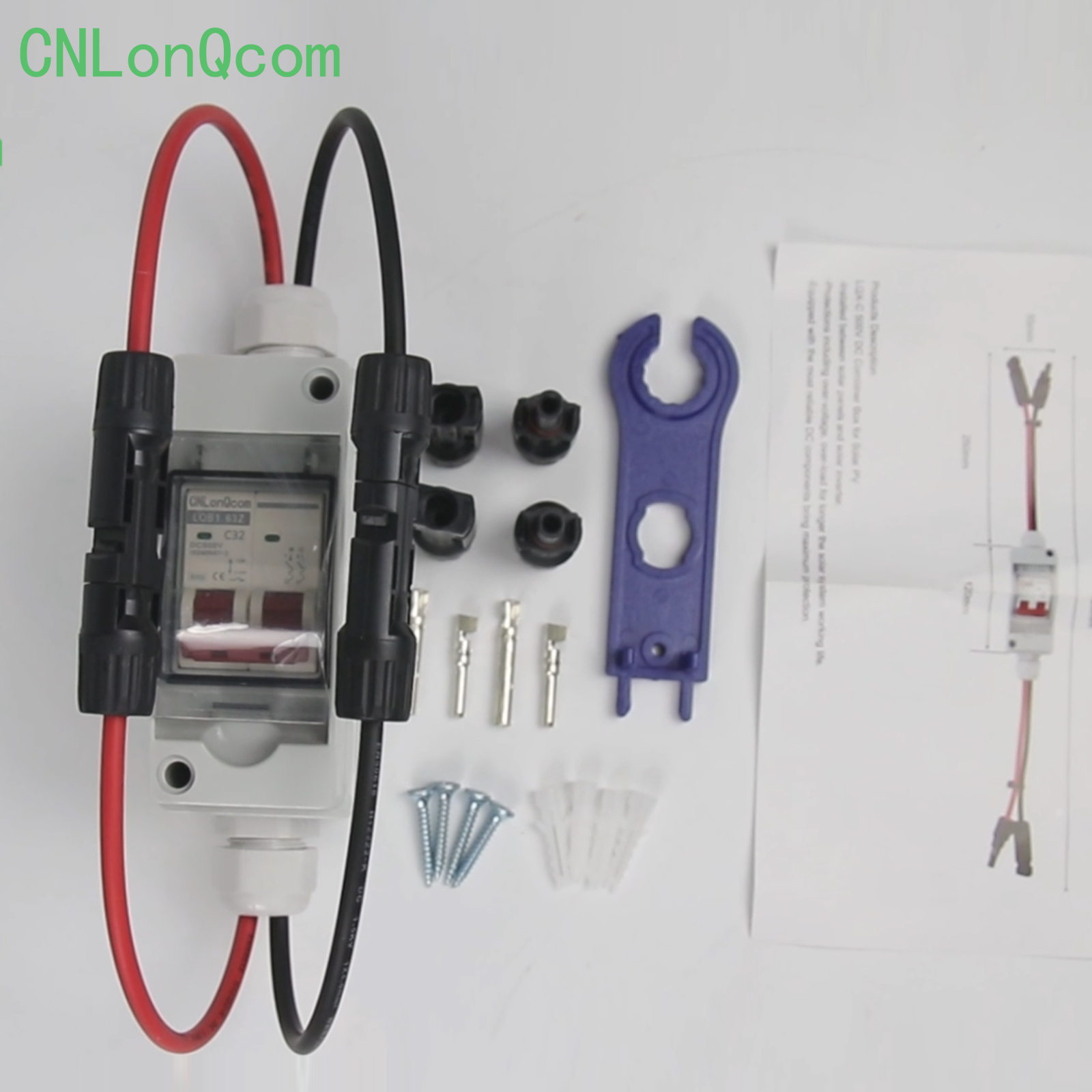 CNLonQcom Bukak LQX-C Solar DC Breaker Box