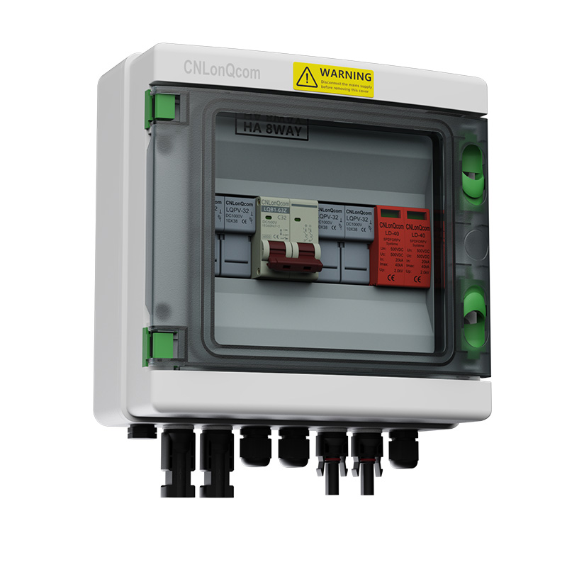 Kothak Combiner PV 2 ing 1 Metu DC500V