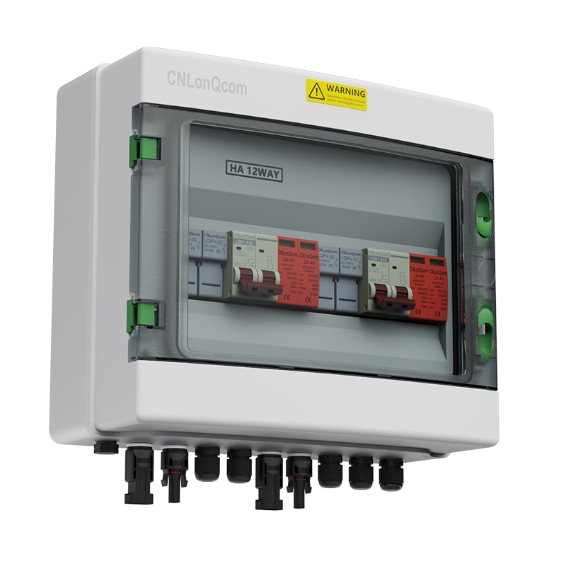 Kothak Combiner PV 2 ing 2 Metu DC500V