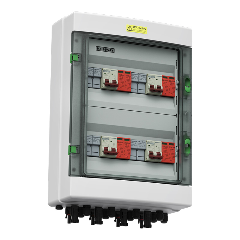 Kothak Combiner PV 4 ing 4 Metu DC500V